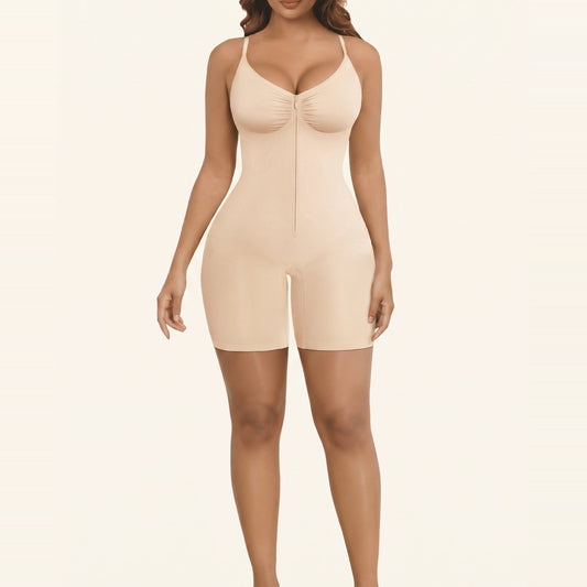 Body Reductor con Cremallera — Faja Moldeadora Sin Costuras